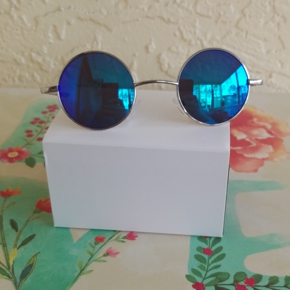 New MIRROR XSMALL ROUND WOMAN SUNGLASSES - Picture 3 of 4